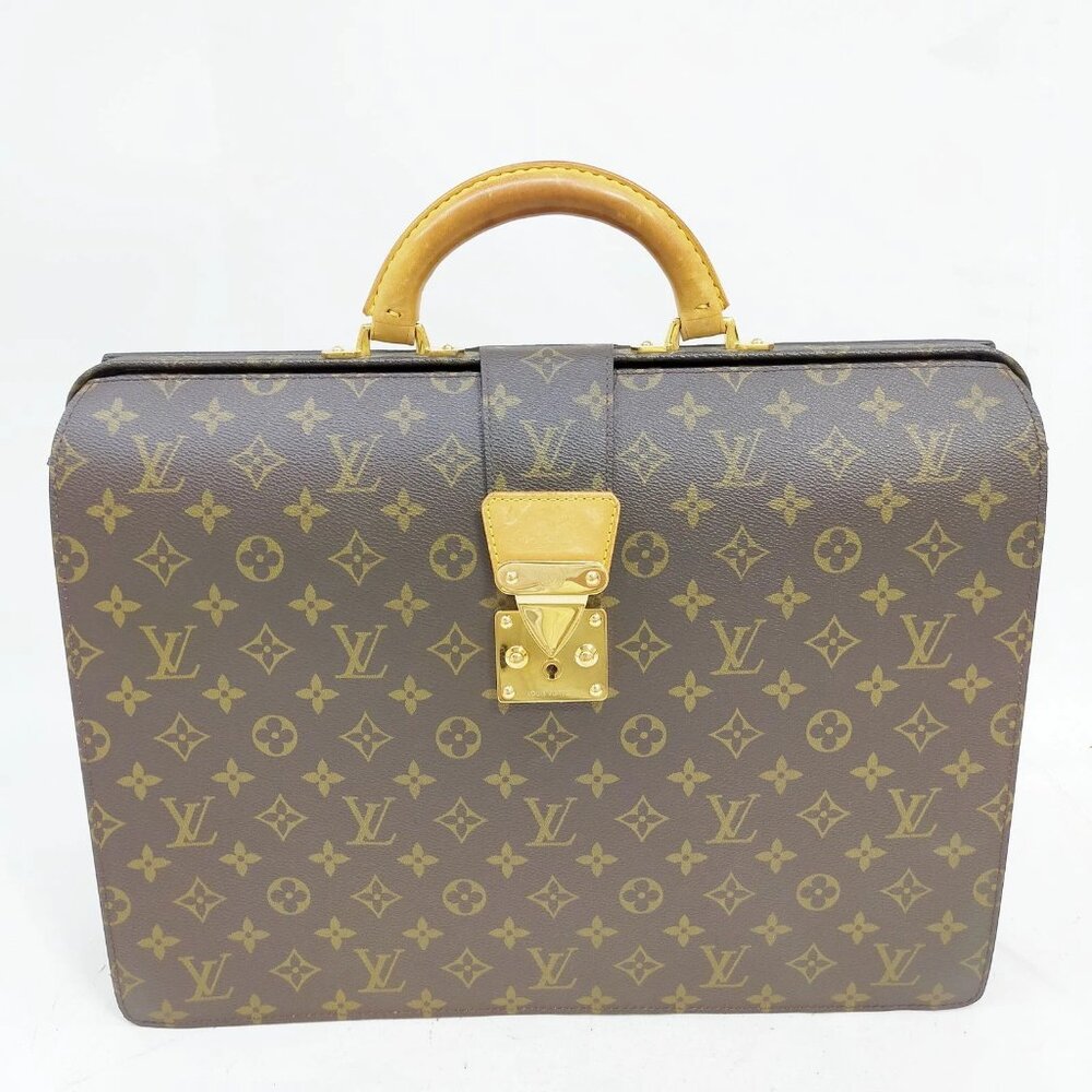 Authentic Louis Vuitton Monogram Pilot Case / Doc… - image 1
